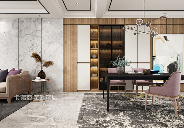 110㎡小清新風，衣帽間好高端大氣