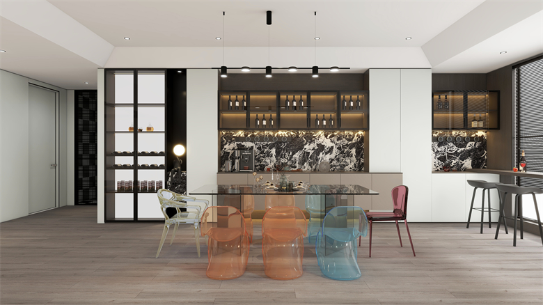 羅亞全屋定制C調系列：極簡美學演繹全空間生活藝術